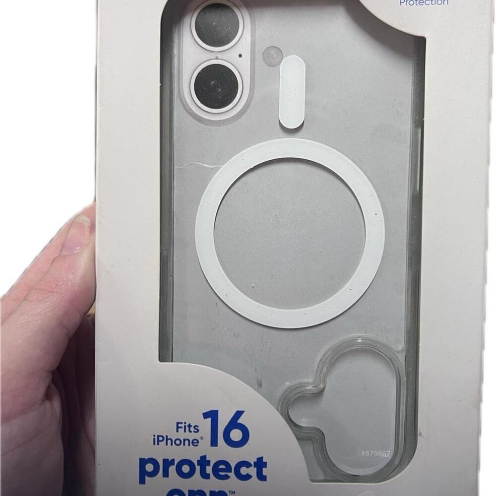 Magsafe compatible clear phone case by